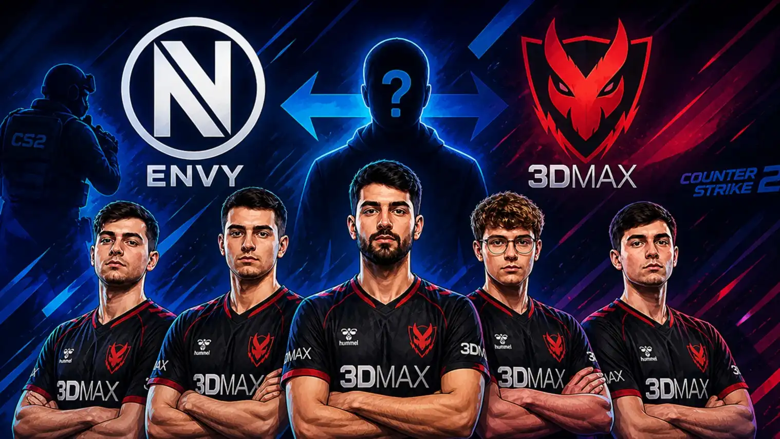 Team Envy CS2 Return Rumors: Possible 3DMAX Roster Buyout Explained